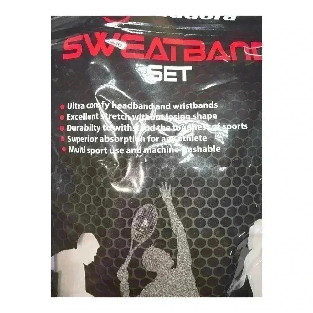 Suddora WRISTBANDS ONLY Set *READ* Grey Wristbands Multisport Super Absorption